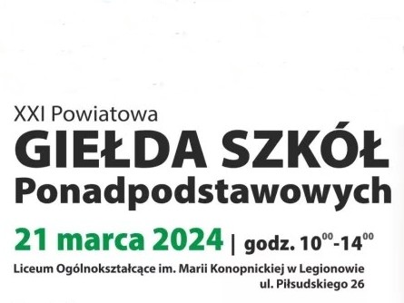 Ikona do artykułu: Powiatowa Giełda Szkół Ponadpodstawowych